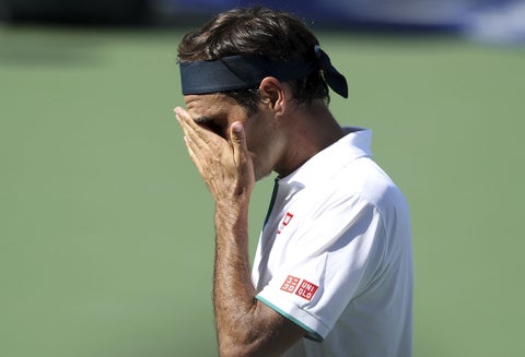 Roger Federer, tenista suizo.