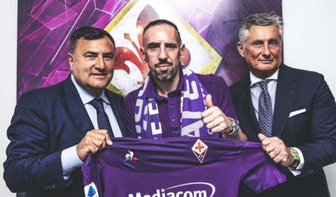 Ribery, nuevo jugador de la Fiorentina