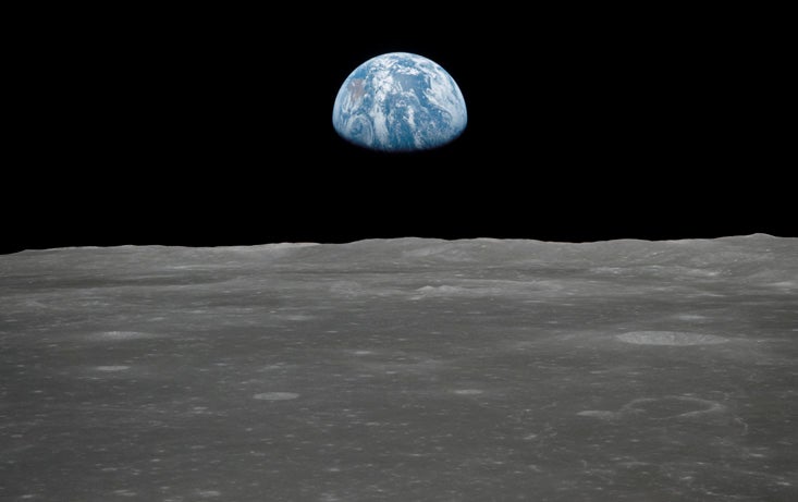 Foto de La Tierra tomada por la NASA