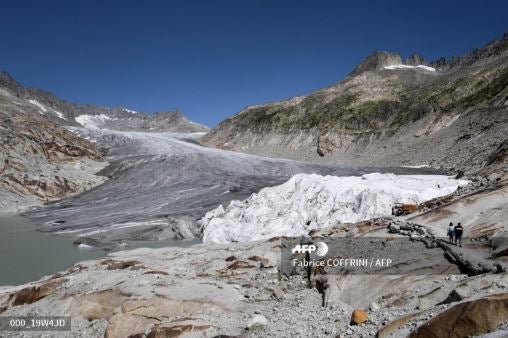 Glaciares en Suiza
