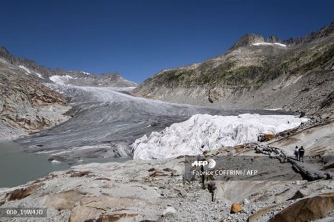Glaciares en Suiza