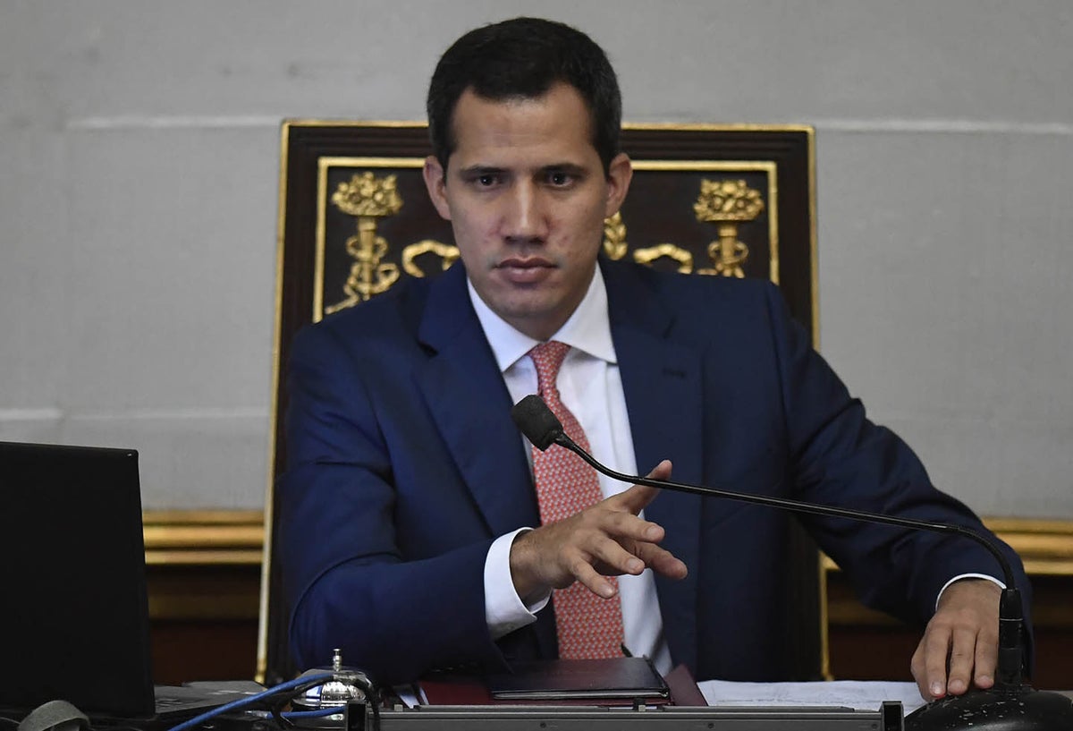 Juan Guaidó, líder opositor venezolano.