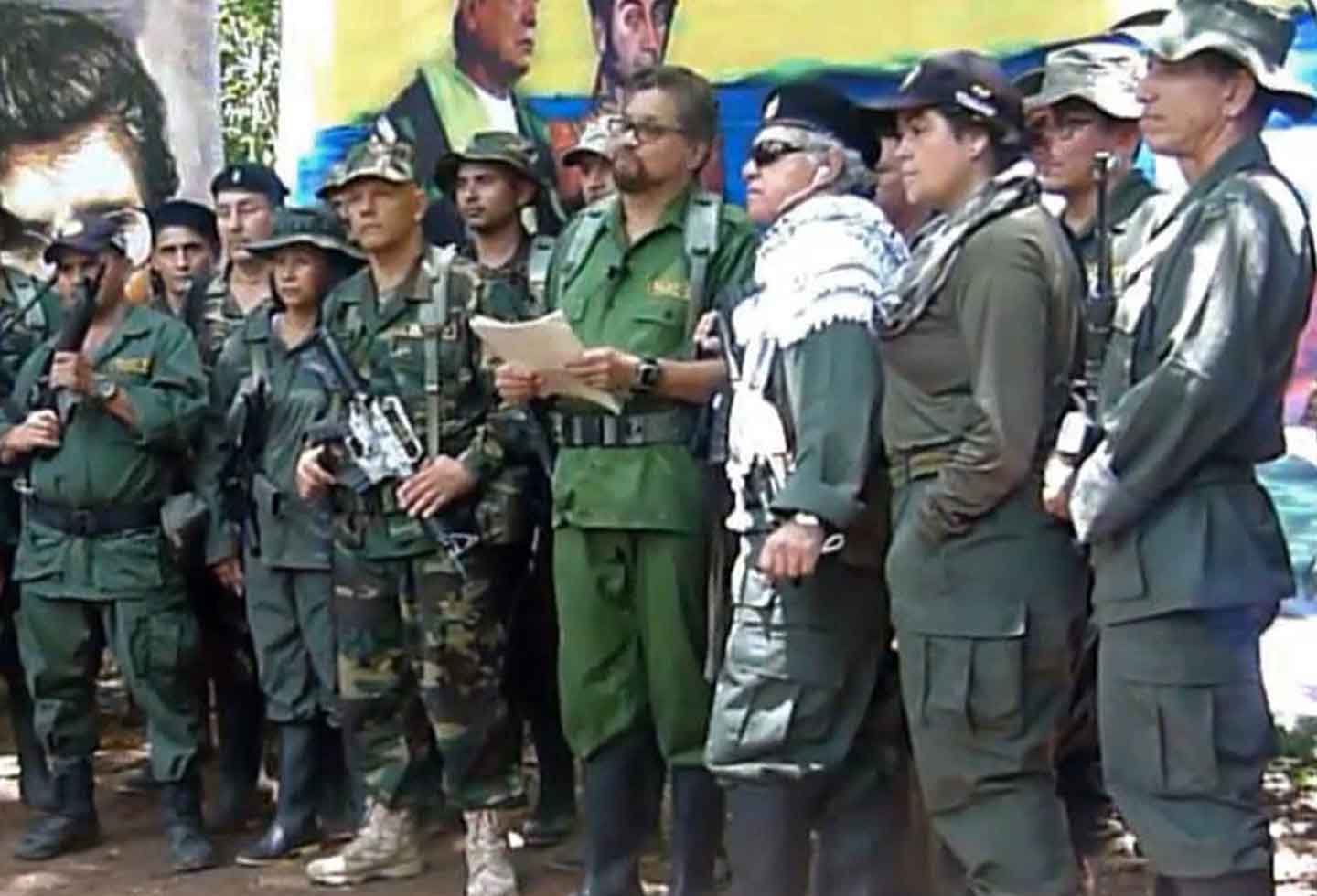 'Iván Márquez' y 'Jesús Santrich'.