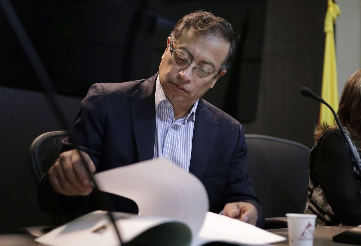 Gustavo Petro, líder de la Colombia Humana