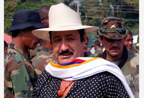 El jefe paramilitar Hernán Giraldo.