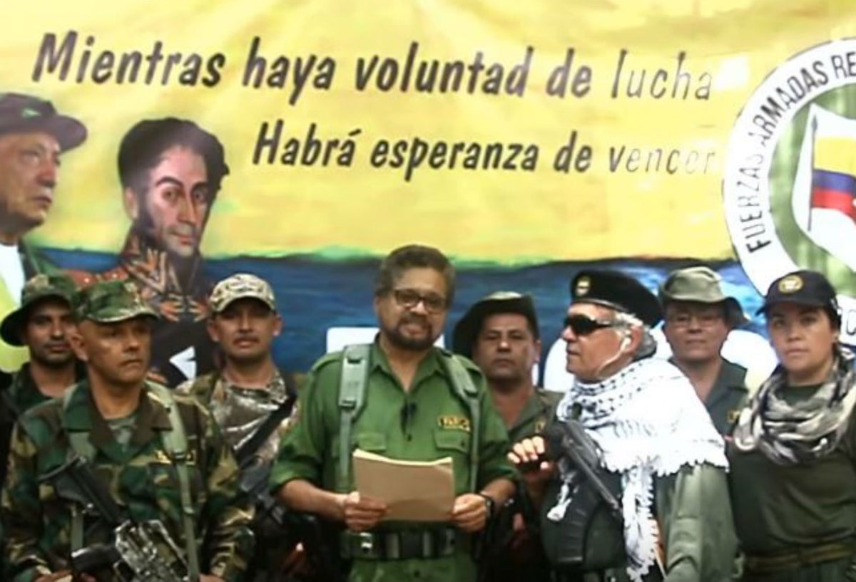 Iván Márquez, Jesús Santrich y alias El Paisa