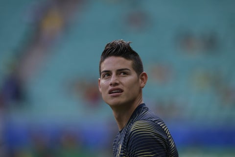 James Rodríguez con la Selección Colombia