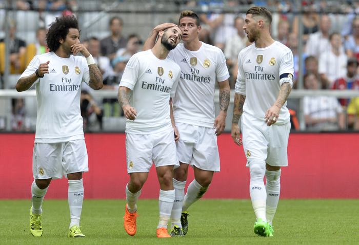 Jugadores del Real Madrid