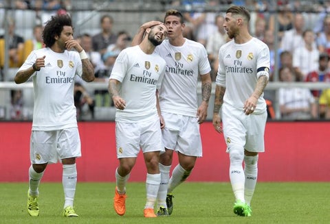 Jugadores del Real Madrid
