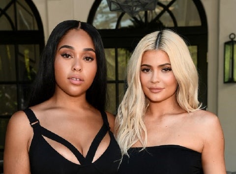 Jordyn Woods and Kylie Jenner