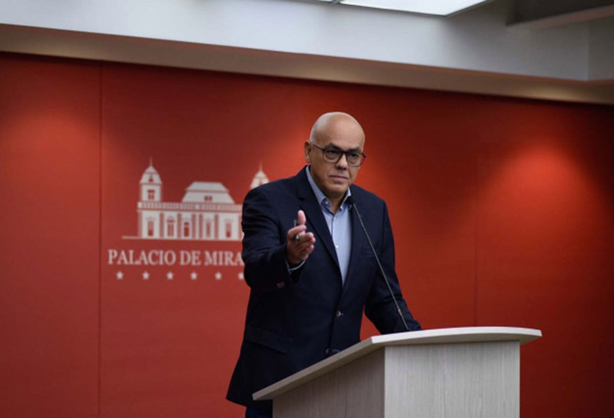 Jorge Rodríguez, ministro de Comunicación de Venezuela