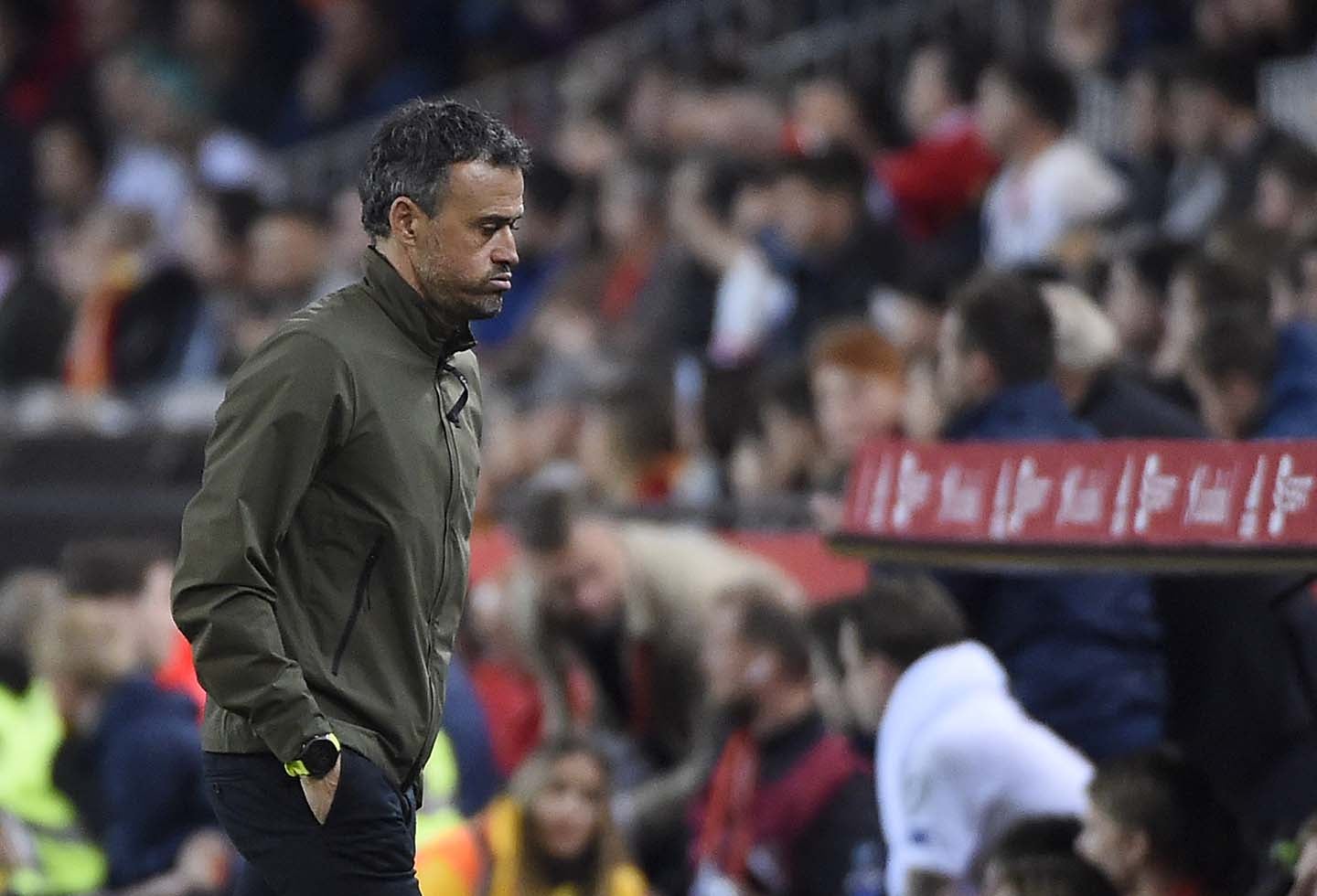 Luis Enrique Martínez, DT español.