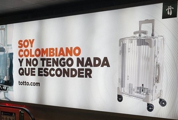 Campaña de Totto en los aeropuertos del país