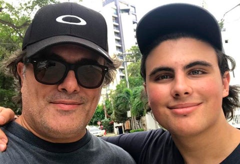 El actor ahora vive con su Demian, fruto de su relación con Aura Cristina Geithner