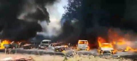 Carros quemados ecuador quito