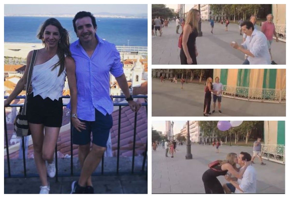 Antonio Sanint se comprometió con Marcela Barajas