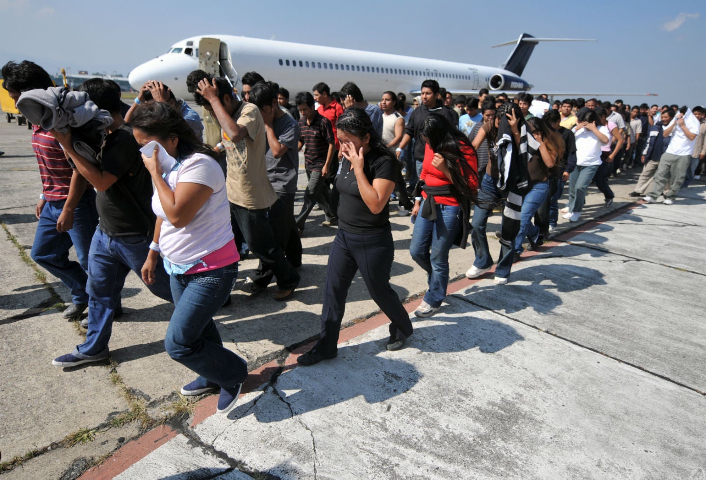 Migrantes en Guatemala