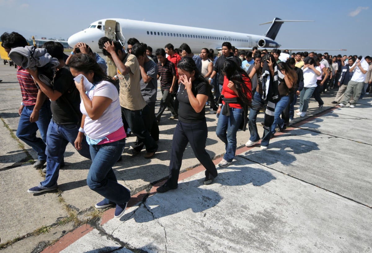 Migrantes en Guatemala