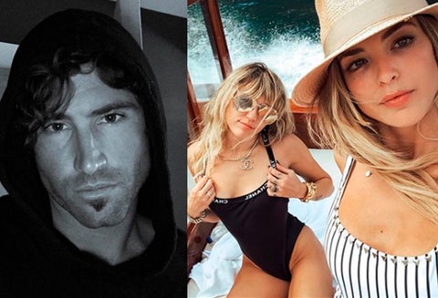 El hijo de Caitlyn Jenner bromeó respecto a las fotos que salieron a la luz de Cyrus dándose un beso con su exesposa.