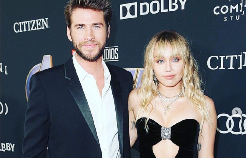 Miley Cyrus y Liam Hemsworth