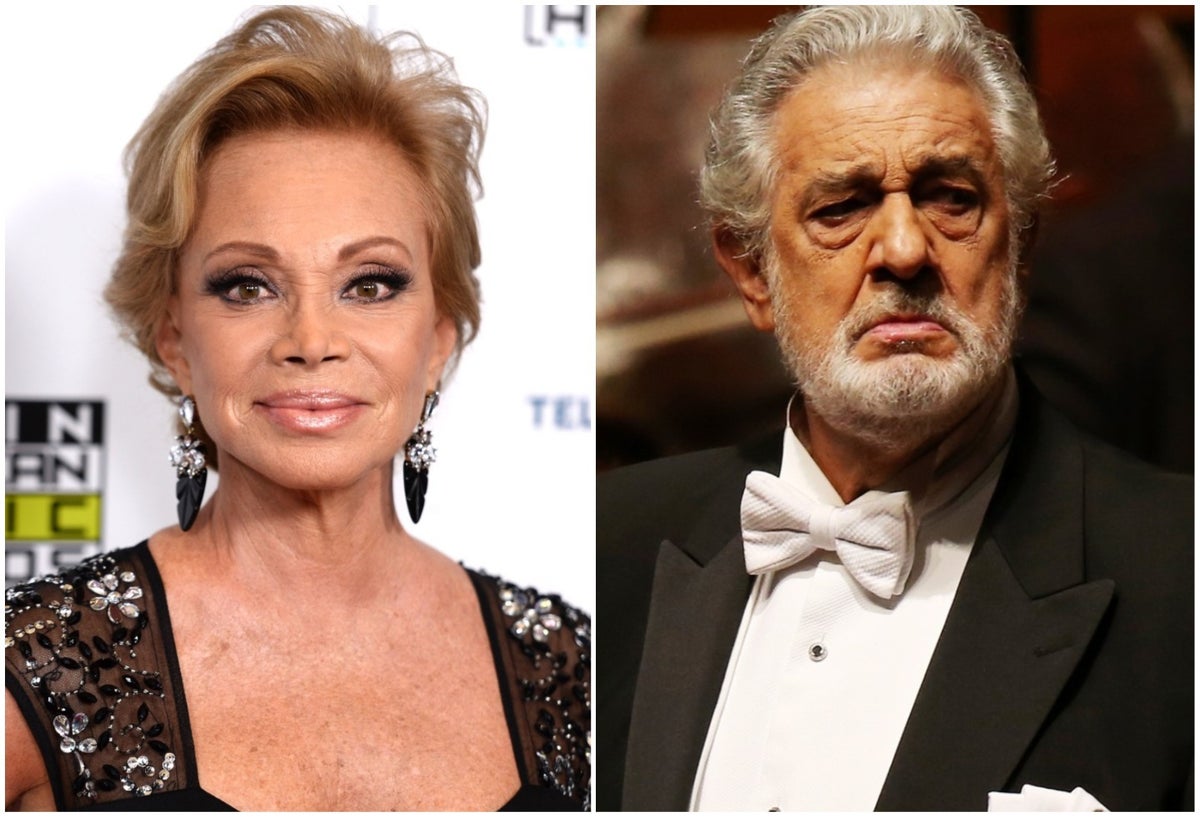 Paloma San Basilio y Plácido Domingo