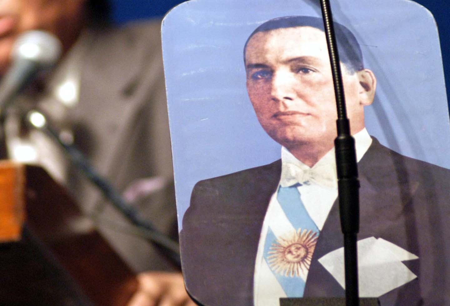 Juan Domingo Perón, expresidente argentino.
