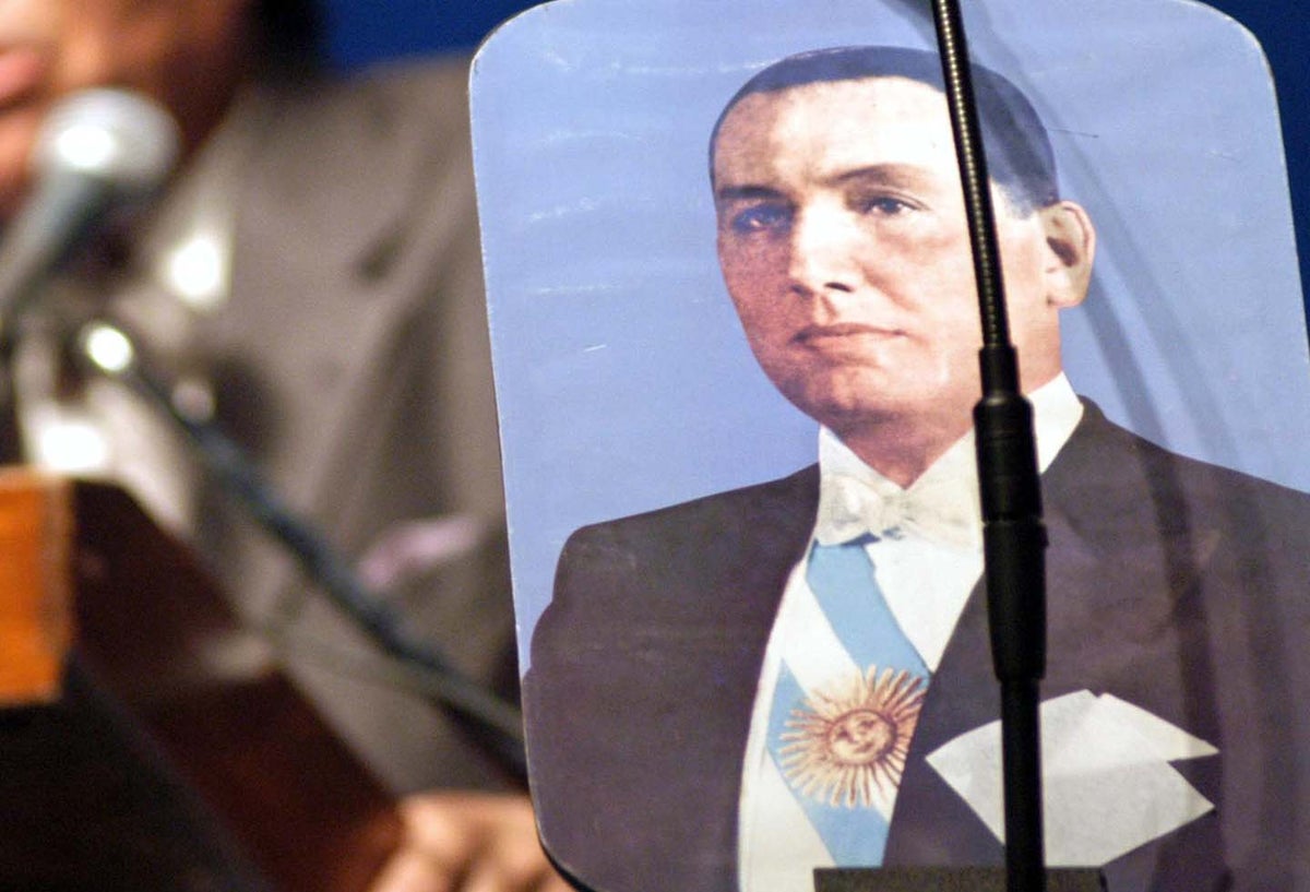 Juan Domingo Perón, expresidente argentino.