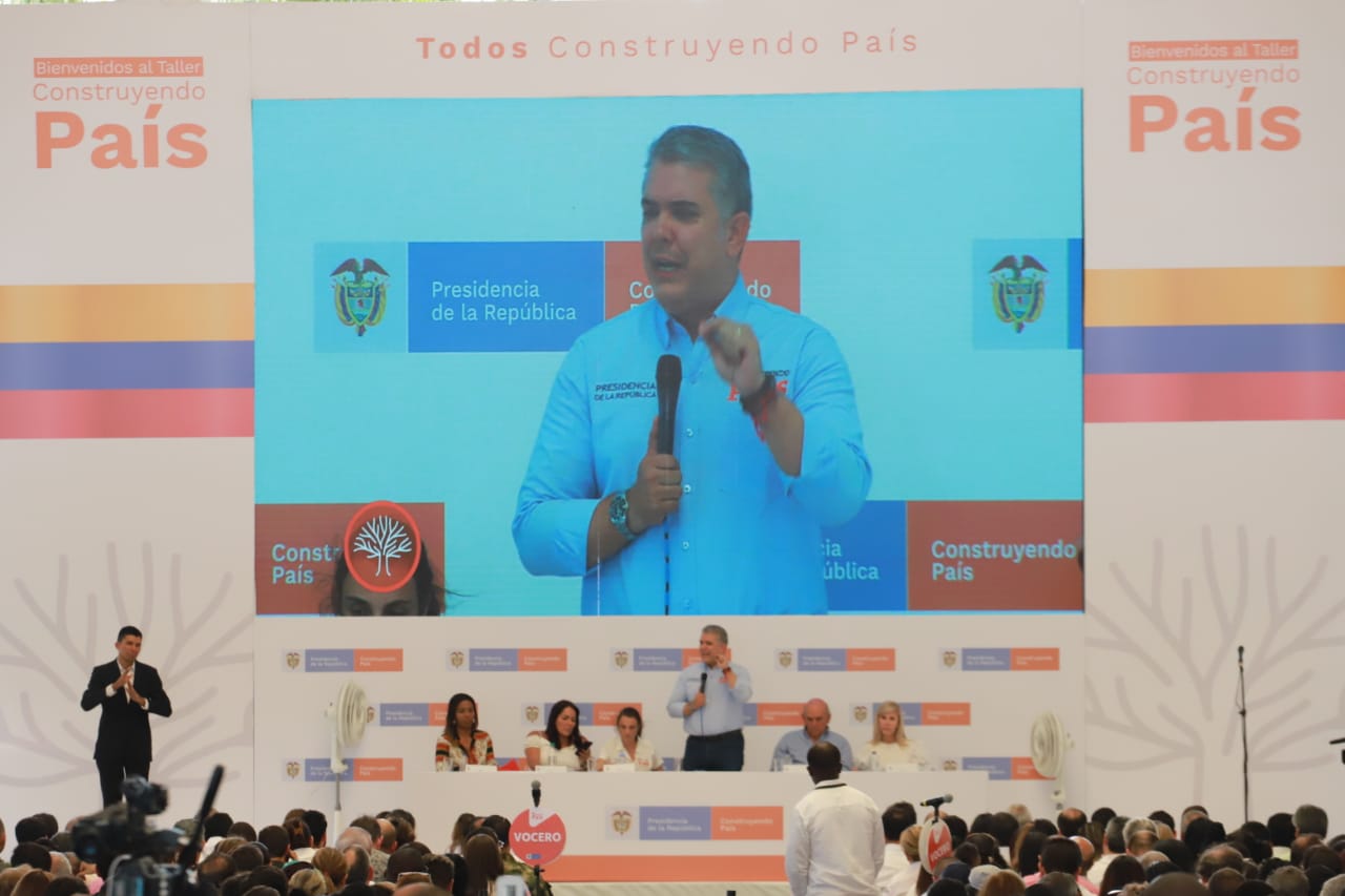 El presidente Iván Duque Márquez