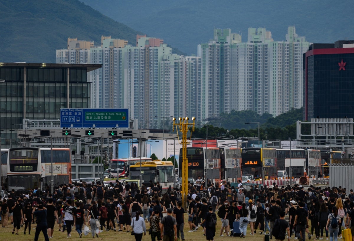 Protestas en Hong Kong