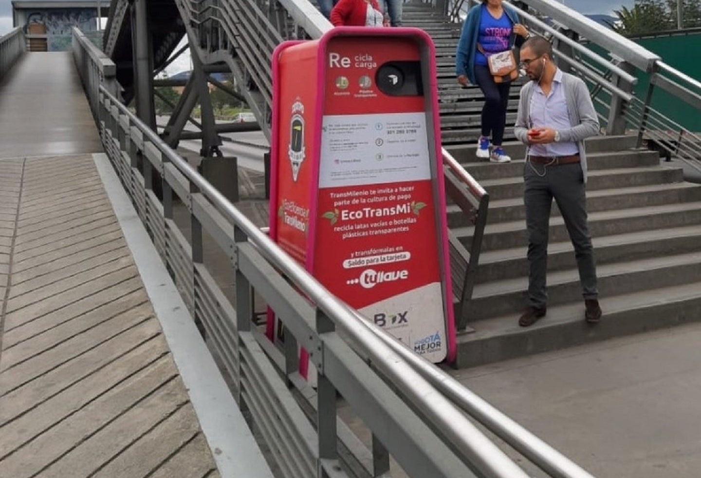 Recarga de Transmilenio