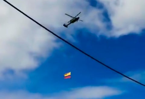 Revista aérea en Medellín terminó en accidente; dos suboficiales de la FAC murieron