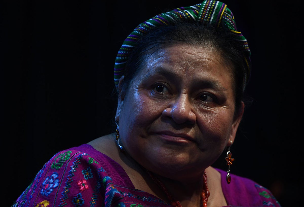 Rigoberta Menchú, premio Nobel de Paz