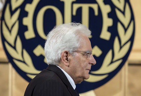 Sergio Mattarella, presidente de Italia.