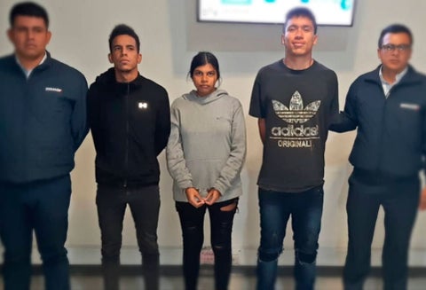 Los Spiderman, una banda de delincuentes conformada por venezolanos.