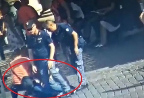 Sujeto que se quería inmolar en el Vaticano