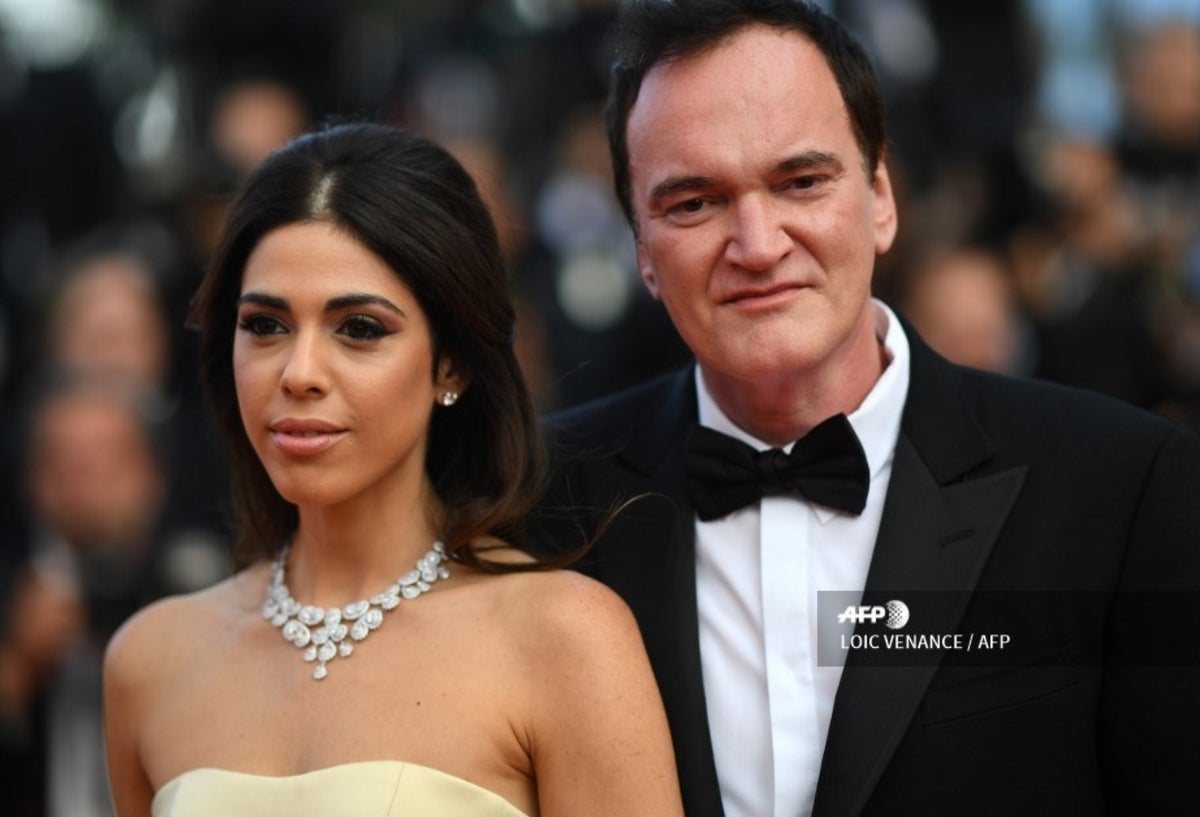 Quentin Tarantino y Daniella Pick