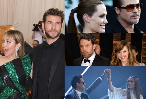 Top de famosos que sorprendieron al mundo con su divorcio