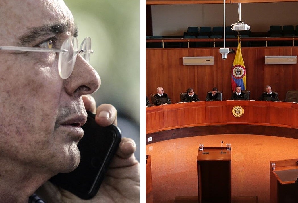 Álvaro Uribe y la Corte Suprema de Justicia