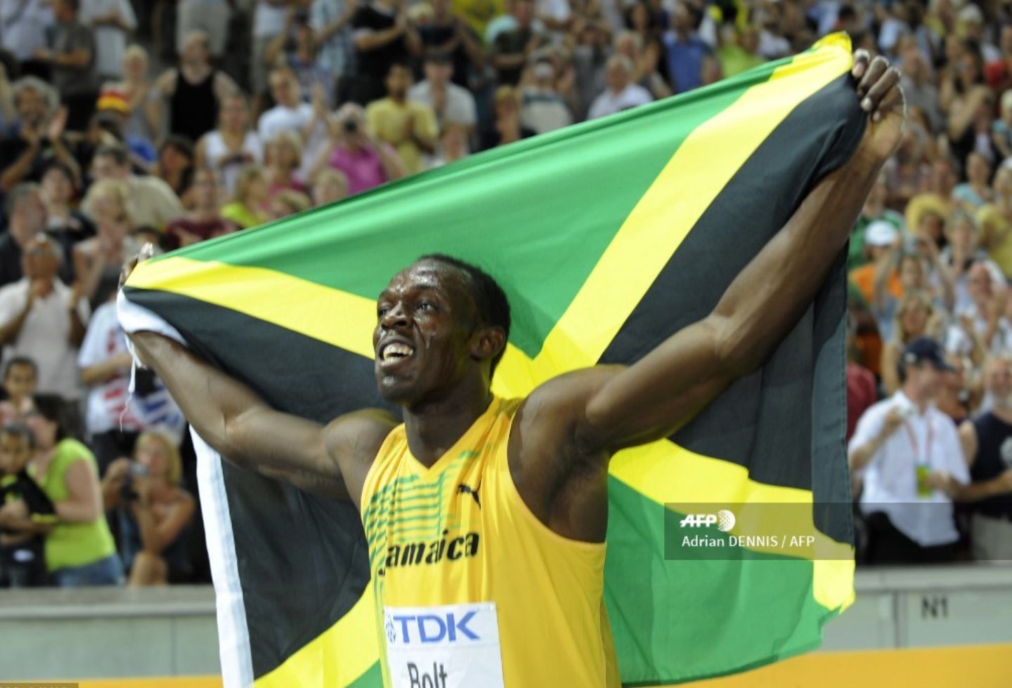 El 16 de agosto de 2009, con un tiempo de 9 segundos y 58 centésimas en Berlín, firmó una de las mayores gestas de la historia del deporte.