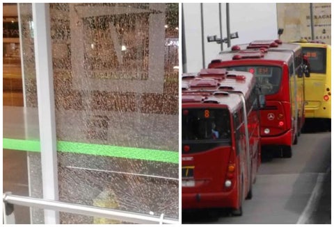 Estaciones afectadas