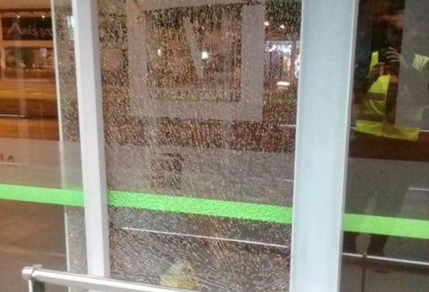 Ataque a estación de Transmilenio