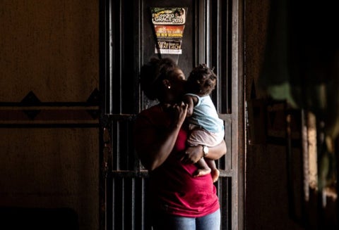 Las mujeres violadas en Nigeria que tuvieron hijos producto de esa agresión.