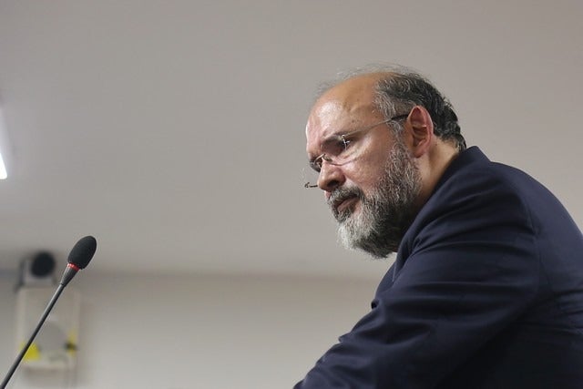 Exmagistrado Francisco Ricaurte declara en el juicio contra Gustavo Malo