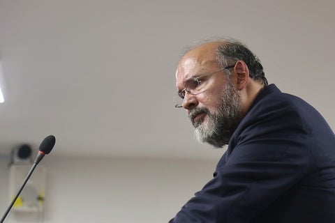 Exmagistrado Francisco Ricaurte declara en el juicio contra Gustavo Malo