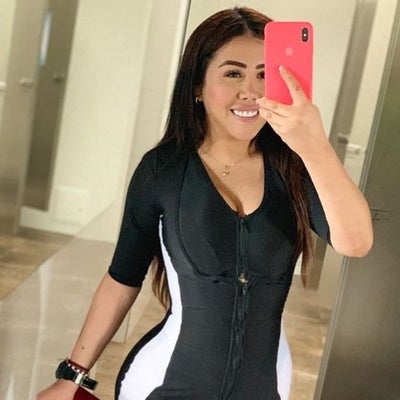 Yina Calderón presumió su reconstrucción de nalgas