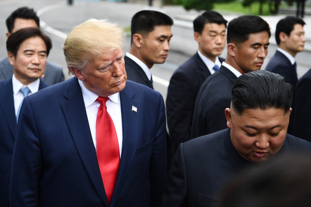 Donald Trump y Kim Jong Un