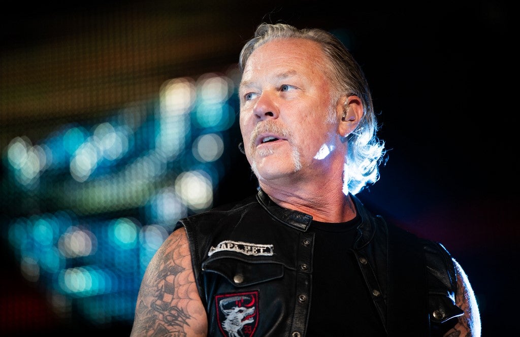 James Hetfield, vocalista y guitarrista de Metallica