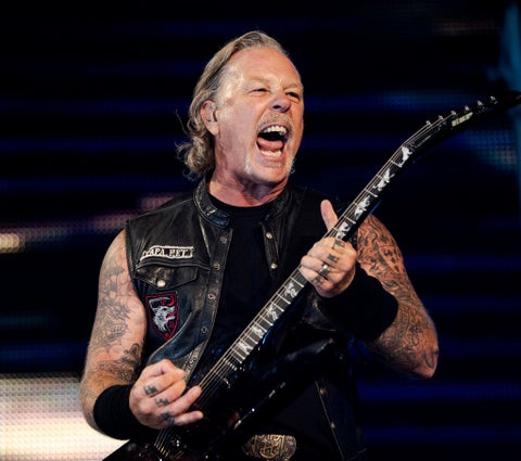 James Hetfield, vocalista y guitarrista de Metallica