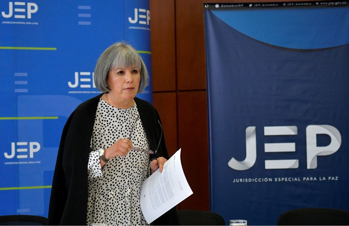 Patricia Linares, presidenta de la Jurisdicción Especial para la Paz (JEP)
