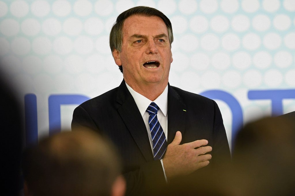 Jair Bolsonaro, presidente de Brasil